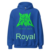 Image 5 of Heavy Blend Pullover Gildan Hoodie - Classic Logo Toxic Green -  Many Colors - Free U.S. Shipping!