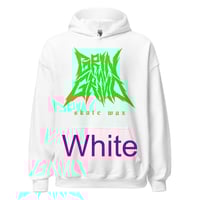 Image 3 of Heavy Blend Pullover Gildan Hoodie - Classic Logo Toxic Green -  Many Colors - Free U.S. Shipping!