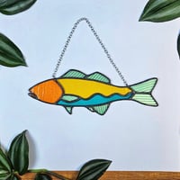 Image 1 of Stained Glass Trout