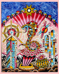 *PRE-ORDER* astral snake print