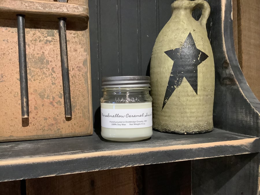 Image of Marshmallow Caramel Swirl 8 oz