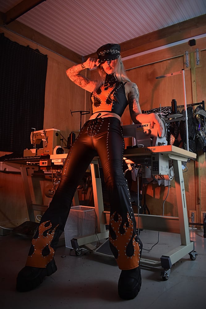 Image of HOT ROD HALTER TOP