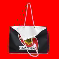 Image 2 of THE WEATHER IS HAPPENING LARGE "WEEKENDER" BAG
