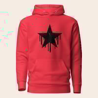 Image 1 of "Dripping Star" OG Hoodie_Black Star