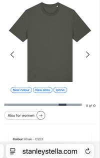 Image 2 of Khaki long sleeve t shirt