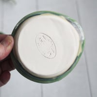 Image 8 of Spoon Rest, Shimmering Green Glaze, Dish for Your Coffee Station, Made in USA