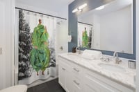 Image 3 of Plate No. 130 Shower Curtain