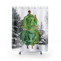 Image 2 of Plate No. 130 Shower Curtain