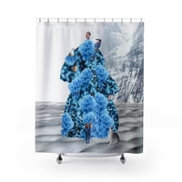 Image 2 of Plate No. 79 Shower Curtain