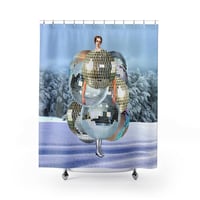 Image 2 of Plate No. 148 Shower Curtain