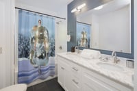 Image 3 of Plate No. 148 Shower Curtain