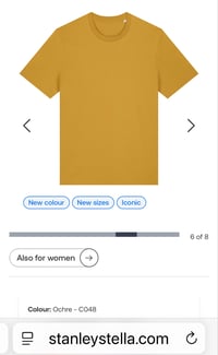 Image 3 of Ochre short sleeved t shirt
