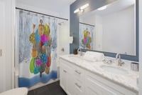 Image 3 of Plate No. 142 Shower Curtain