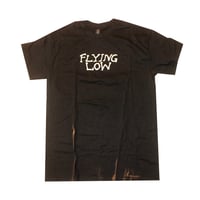 FLYING LOW ED LOGO T-SHIRT BLACK/WHITE