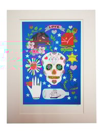 Image 7 of Tattoo & Playtime Glitter Hand Decorated Mounted Prints - Various Styles