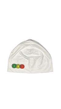 Image 5 of WAVEYWRLD RASTA SKULL CAP