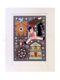 Image 11 of Tattoo & Playtime Glitter Hand Decorated Mounted Prints - Various Styles