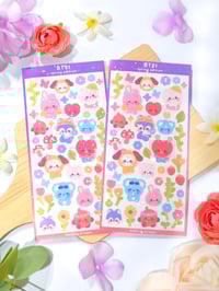 Image 1 of BT21 Sticker Sheets