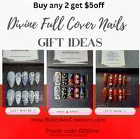 Limited Edition Divine Full Cover Gel Nails 