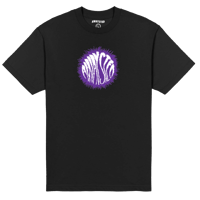 Glob T-Shirt Black (Purple & White)