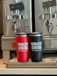 Image 2 of Retro Logo Tumbler 20 oz Available in Black and Red