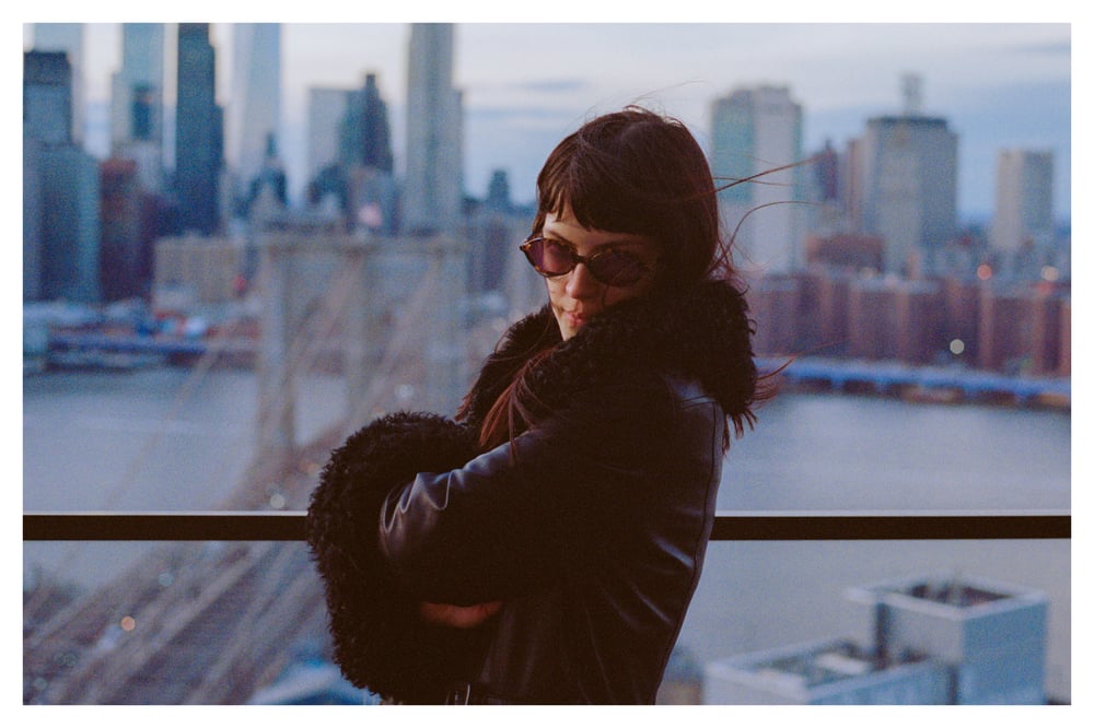 Image of Print 12. "María in New York"