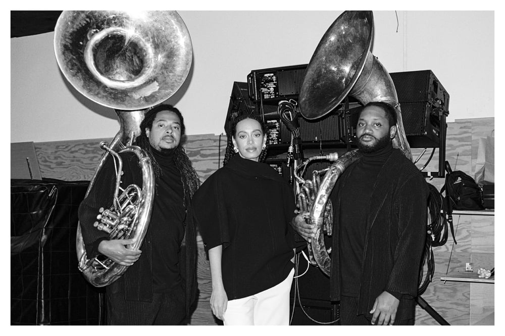 Image of Print 15. "Solange and the Tubas"