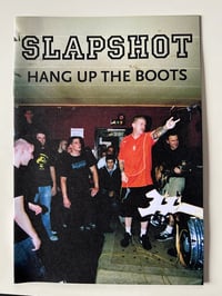 Image 1 of  Slapshot - Hang up the Boots photozine
