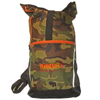 Image 2 of FLYING LOW ELI LOGO DELUXE PACKPACK CAMO/ORANGE