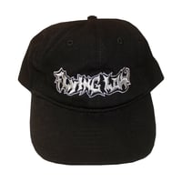 FLYING LOW ELI LOGO DAD HAT BLACK/WHITE