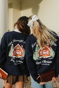 Image 3 of Cozy Little Christmas Crewneck 🧸🎄