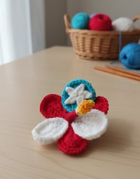 Mini flor bandera 