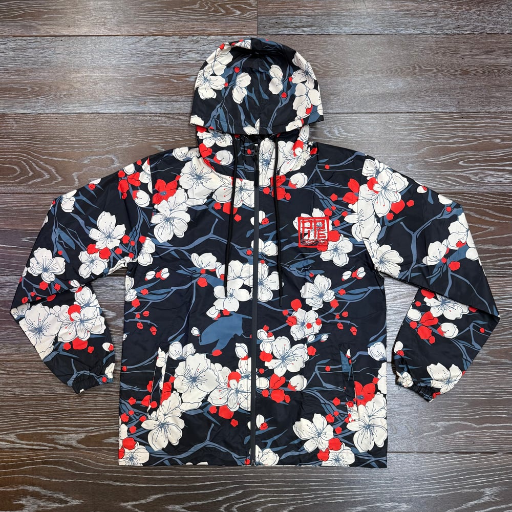 Image of KURO SAKURA WINDBREAKER BLK
