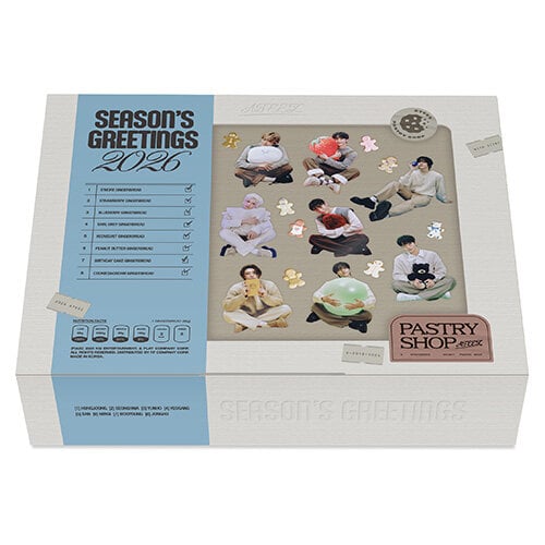 Image of [PRE-ORDER] Ateez Season’s Greetings 2026 ‘Pastry Shop’