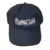 FLYING LOW ELI LOGO DAD HAT BLUE/WHITE