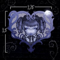 Image 3 of Gothic Lolita | Holographic vinyl sticker