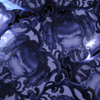 Image 5 of Gothic Lolita | Holographic vinyl sticker