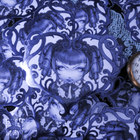 Image 2 of Gothic Lolita | Holographic vinyl sticker