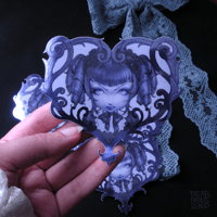 Image 4 of Gothic Lolita | Holographic vinyl sticker