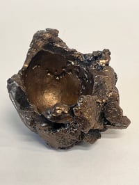 Image 5 of Bronze finish ceramic teabowl 2