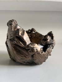 Image 8 of Bronze finish ceramic teabowl 2