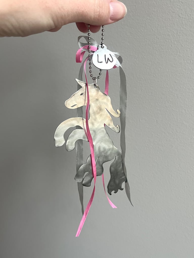 Horse Charm Pink