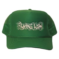 FLYING LOW ELI LOGO MESH HAT GREEN/WHITE
