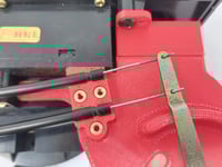 Image 7 of 88-91 Honda CRX Climate Control Cable Clamp FIX & Gear Housing ~ HVAC AC Repair