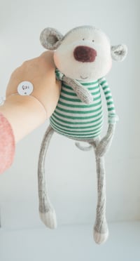 Image 1 of Willard - Sculpted Sock Monkey, Polyfilled and Weighted