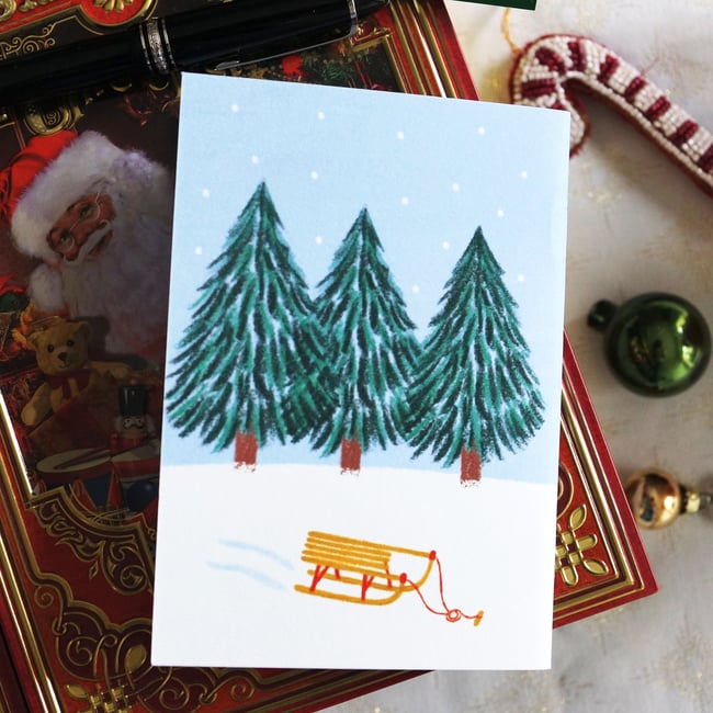 Collection de Noël : carnet maison