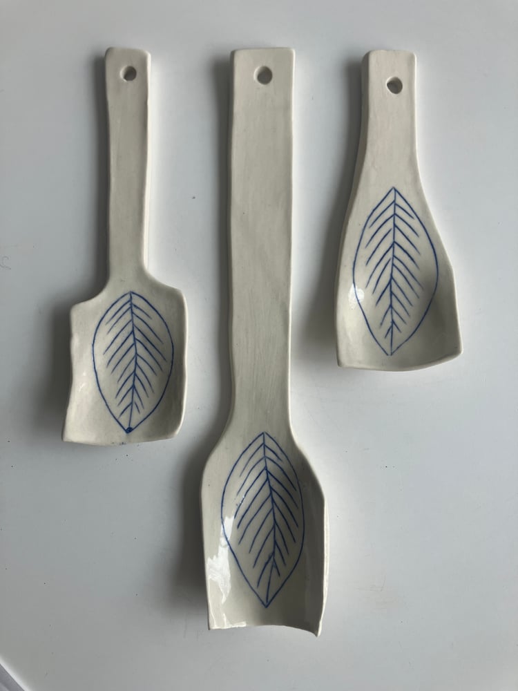 Image of a set of hostess spoons