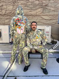 Image 2 of Noodle Party Hoodie - Vintage Wood Camo