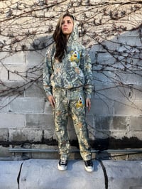Image 1 of Noodle Party Sweat Pants - Vintage Wood Camo