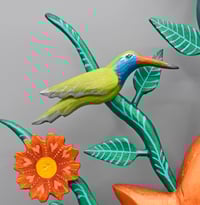 Image 5 of Hummingbird Twilight Heart-Blossoming Heart Series